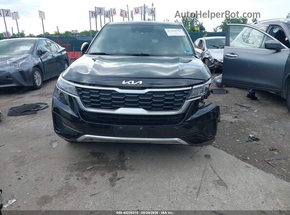 KNDEPCAA2P7457310 2023 KIA SELTOS Black Vista interior trasera