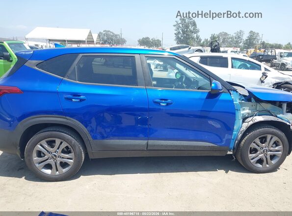 KNDEPCAA3M7162700 2021 KIA SELTOS Blue 360 interior view