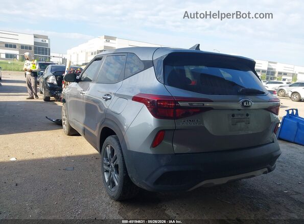 KNDEPCAA4M7049449 2021 KIA SELTOS Серый Задняя левая четверть