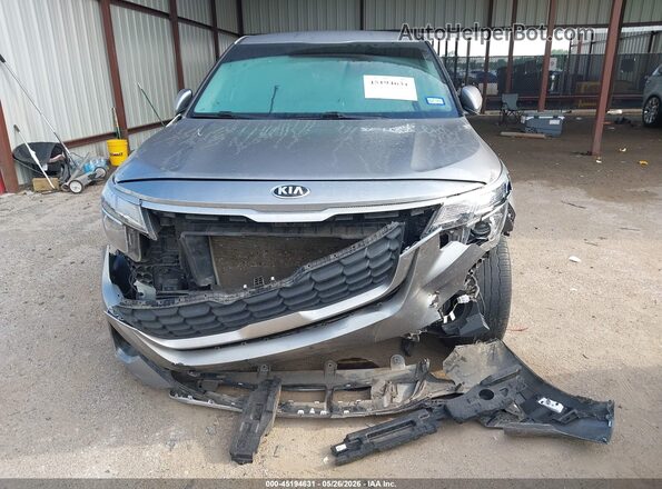 KNDEPCAA4M7049449 2021 KIA SELTOS Серый Вид спереди
