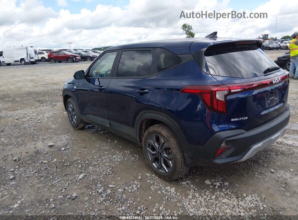 KNDEPCAA4S7716663 2025 KIA SELTOS Blue Rear left