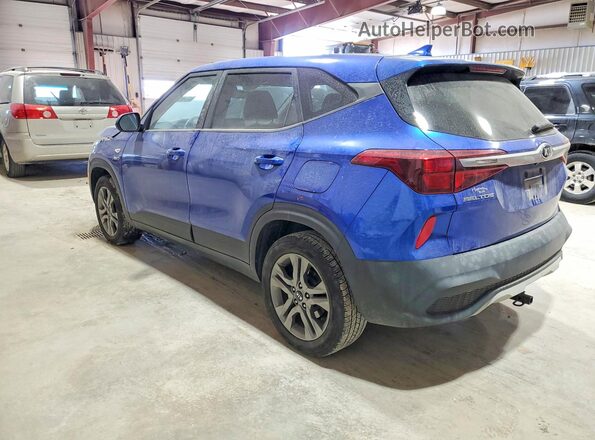 KNDEPCAA5M7101154 2021 KIA SELTOS Blue უკანა მარცხენა