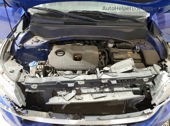 KNDEPCAA5M7101154 2021 KIA SELTOS Blue ძრავის განყოფილების ხედი