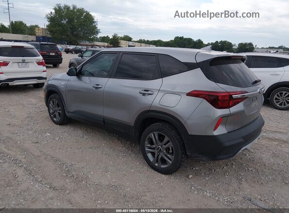 KNDEPCAA9M7100427 2021 KIA SELTOS Silver Trasero izquierdo