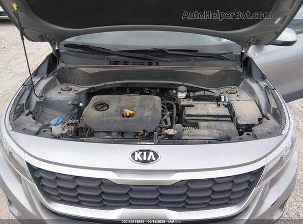 KNDEPCAA9M7100427 2021 KIA SELTOS Silver Vista trasera