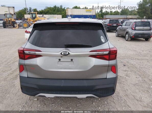 KNDEPCAA9M7100427 2021 KIA SELTOS Silver 