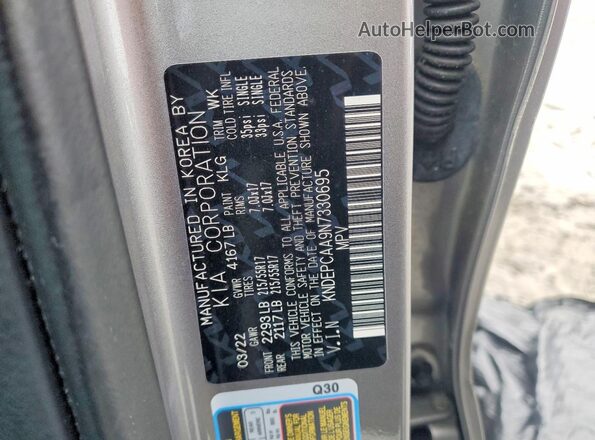 KNDEPCAA9N7330695 2022 KIA SELTOS Silver 