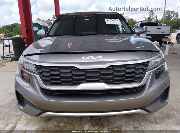 KNDEPCAA9P7450239 2023 KIA SELTOS Gray Vista interior trasera