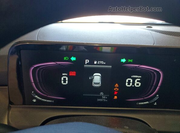 KNDEPCAAXR7478554 2024 KIA SELTOS Gray ხელსაწყოთა პანელის ხედი