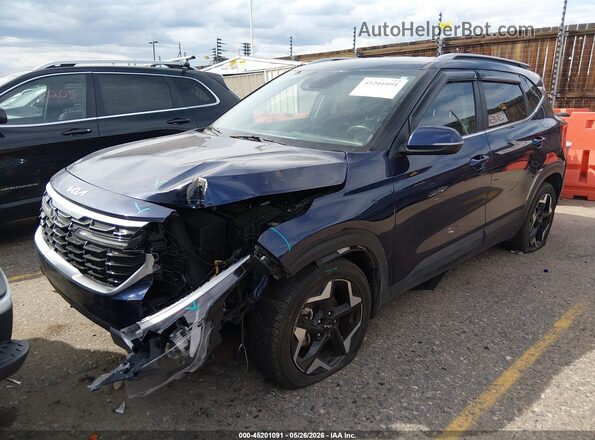KNDER2AA4R7500827 2024 KIA SELTOS Blue Przód lewy