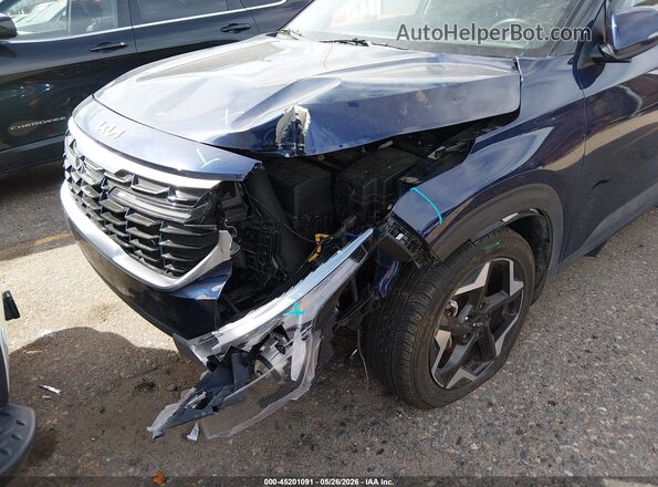KNDER2AA4R7500827 2024 KIA SELTOS Blue Widok z przodu