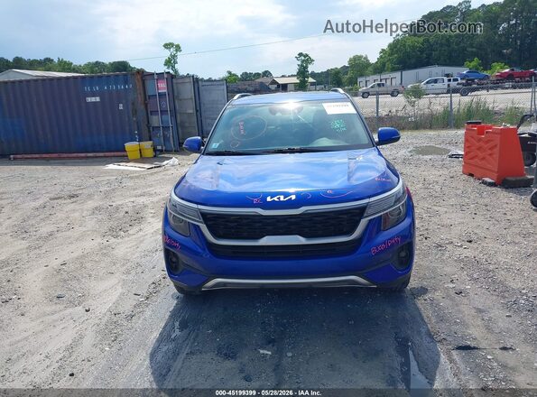 KNDERCAA0N7268775 2022 KIA SELTOS Blue Սալոնի հետևի տեսք