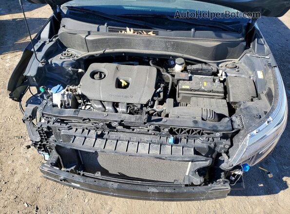 KNDERCAA2P7404035 2023 KIA SELTOS Gray Vista del compartimento del motor