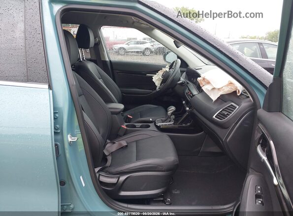 KNDERCAA9S7689325 2025 KIA SELTOS Teal Widok wnętrza z przodu