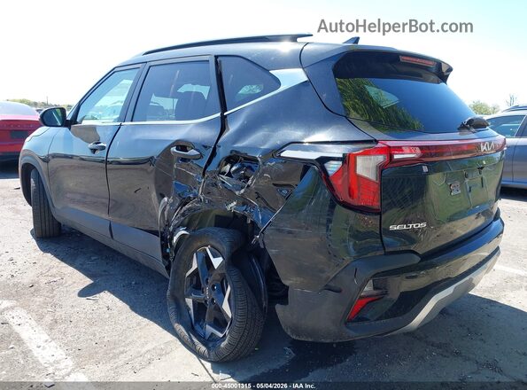 KNDERCAAXR7495140 2024 KIA SELTOS Black Задня ліва чверть