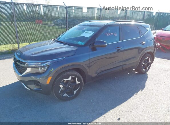 KNDERCAAXR7652956 2024 KIA SELTOS Gray Передня ліва чверть