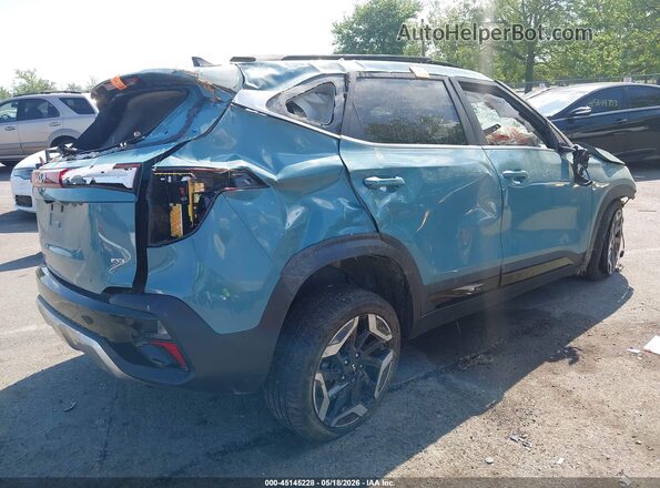 KNDETCA7XS7760490 2025 KIA SELTOS Turquoise Tył prawy