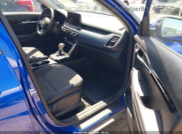 KNDEU2AA0P7397644 2023 KIA SELTOS Blue Սալոնի դիմացի տեսք