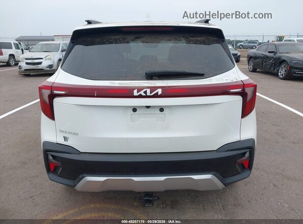 KNDEU2AA9S7687146 2025 KIA SELTOS White 