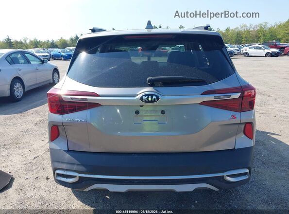 KNDEUCAA7M7166239 2021 KIA SELTOS Gray 