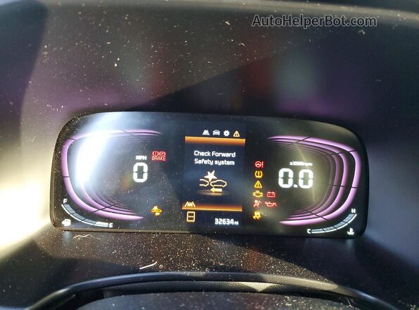 KNDJ23AU3R7908044 2024 KIA SOUL Серебряный Вид щитка приборов