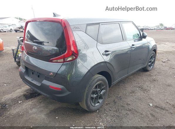 KNDJ23AU6L7734249 2020 KIA SOUL Gray Trasero derecho
