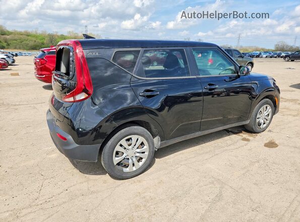 KNDJ23AUXL7123866 2020 KIA SOUL Black Tył prawy