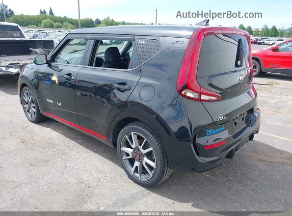 KNDJ53AF2M7750054 2021 KIA SOUL Black Задня ліва чверть
