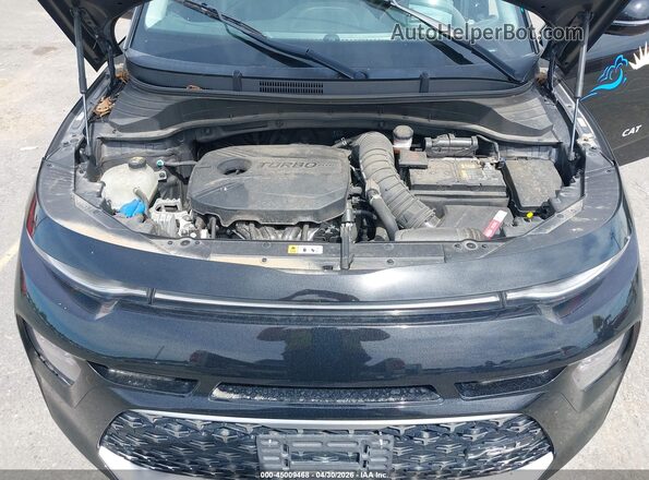 KNDJ53AF2M7750054 2021 KIA SOUL Black Вид ззаду