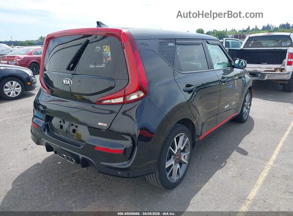 KNDJ53AF2M7750054 2021 KIA SOUL Black Задня права чверть