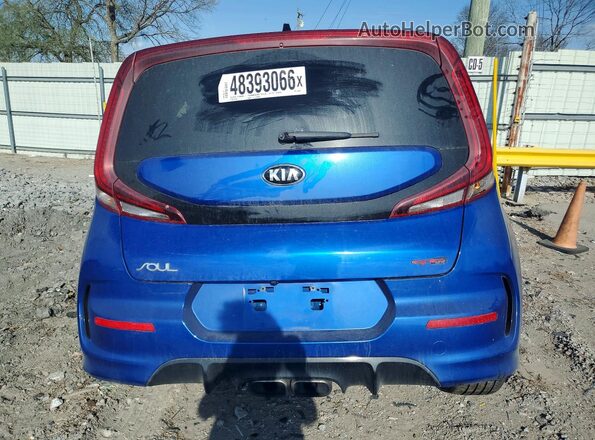 KNDJ53AF8L7059027 2020 KIA SOUL Blue Vista trasera