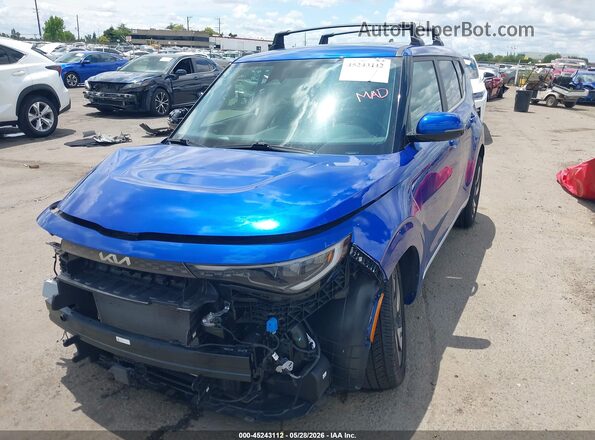 KNDJ53AU6P7205963 2023 KIA SOUL Blue Przód lewy