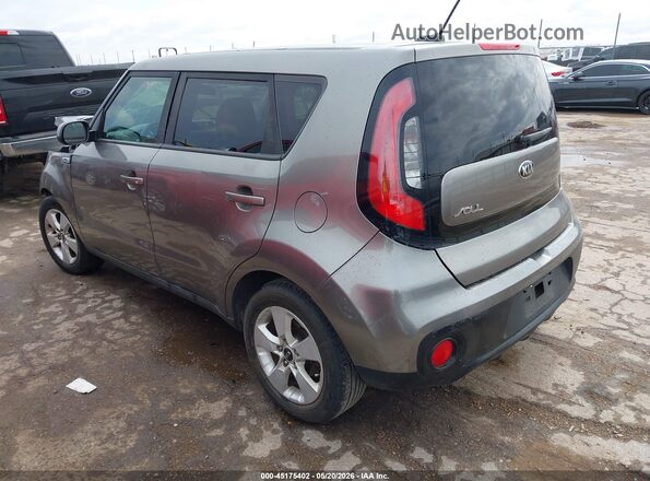 KNDJN2A27J7587095 2018 KIA SOUL Pewter Задня ліва чверть