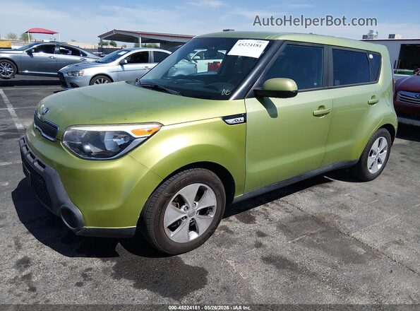 KNDJN2A29G7846243 2016 KIA SOUL Green 