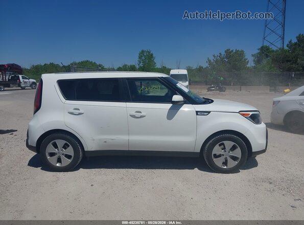 KNDJN2A29G7847862 2016 KIA SOUL White Вид задньої частини салону