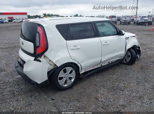 KNDJN2A2XG7344101 2016 KIA SOUL White უკანა მარჯვენა