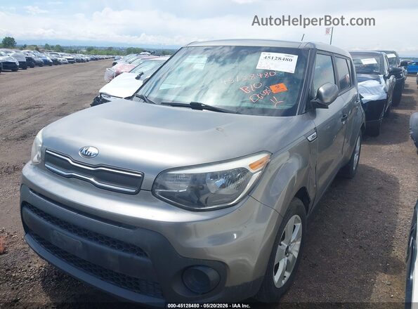 KNDJN2A2XJ7595434 2018 KIA SOUL Pewter 