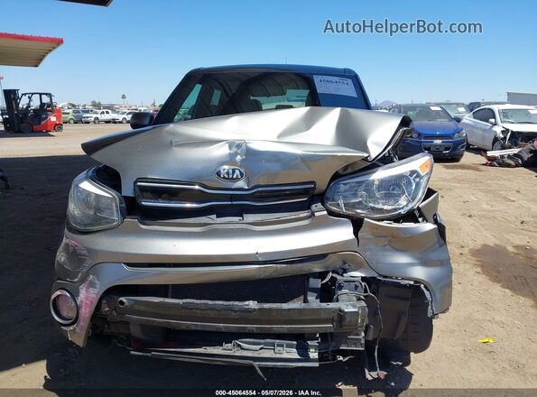 KNDJP3A50K7645110 2019 KIA SOUL Gray წინა ხედი