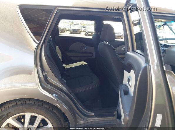 KNDJP3A50K7645110 2019 KIA SOUL Gray VIN კოდის სტიკერის ხედი
