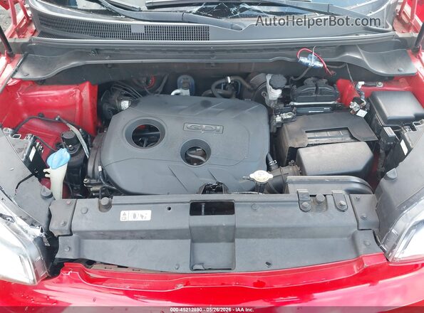 KNDJP3A56H7464800 2017 KIA SOUL Красный Вид сзади