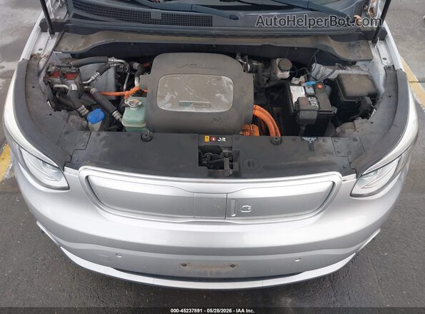 KNDJX3AE1G7007486 2016 KIA SOUL EV Gray Vista trasera