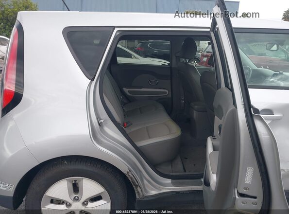 KNDJX3AE1G7007486 2016 KIA SOUL EV Gray Vista de la etiqueta del VIN