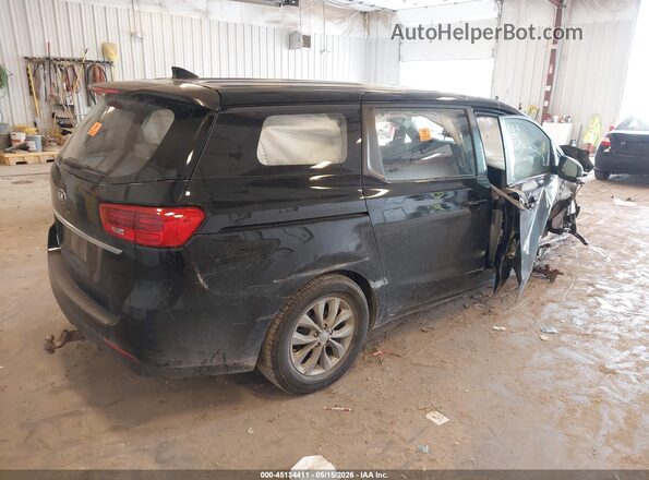 KNDMA5C11K6532647 2019 KIA SEDONA Black Задня права чверть