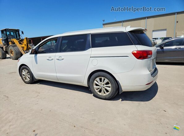 KNDMB5C10G6192802 2016 KIA SEDONA White Հետևի ձախ