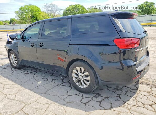 KNDMB5C10K6534502 2019 KIA SEDONA Black Tył lewy