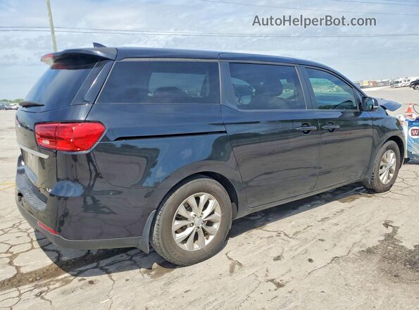 KNDMB5C10K6534502 2019 KIA SEDONA Black Tył prawy