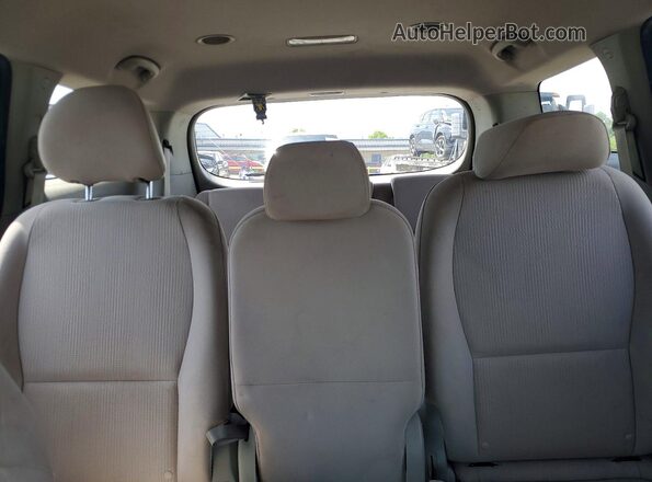 KNDMB5C10K6534502 2019 KIA SEDONA Black Widok tylnych siedzeń
