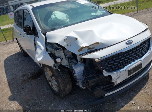 KNDMB5C10M6668249 2021 KIA SEDONA White წინა ხედი