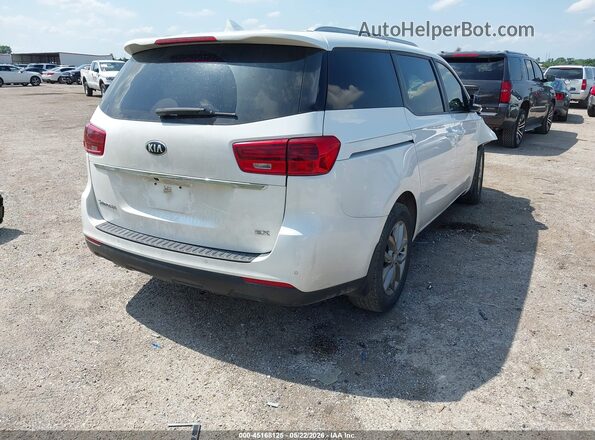 KNDMB5C10M6668249 2021 KIA SEDONA White უკანა მარჯვენა