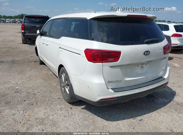 KNDMB5C10M6668249 2021 KIA SEDONA White უკანა მარცხენა